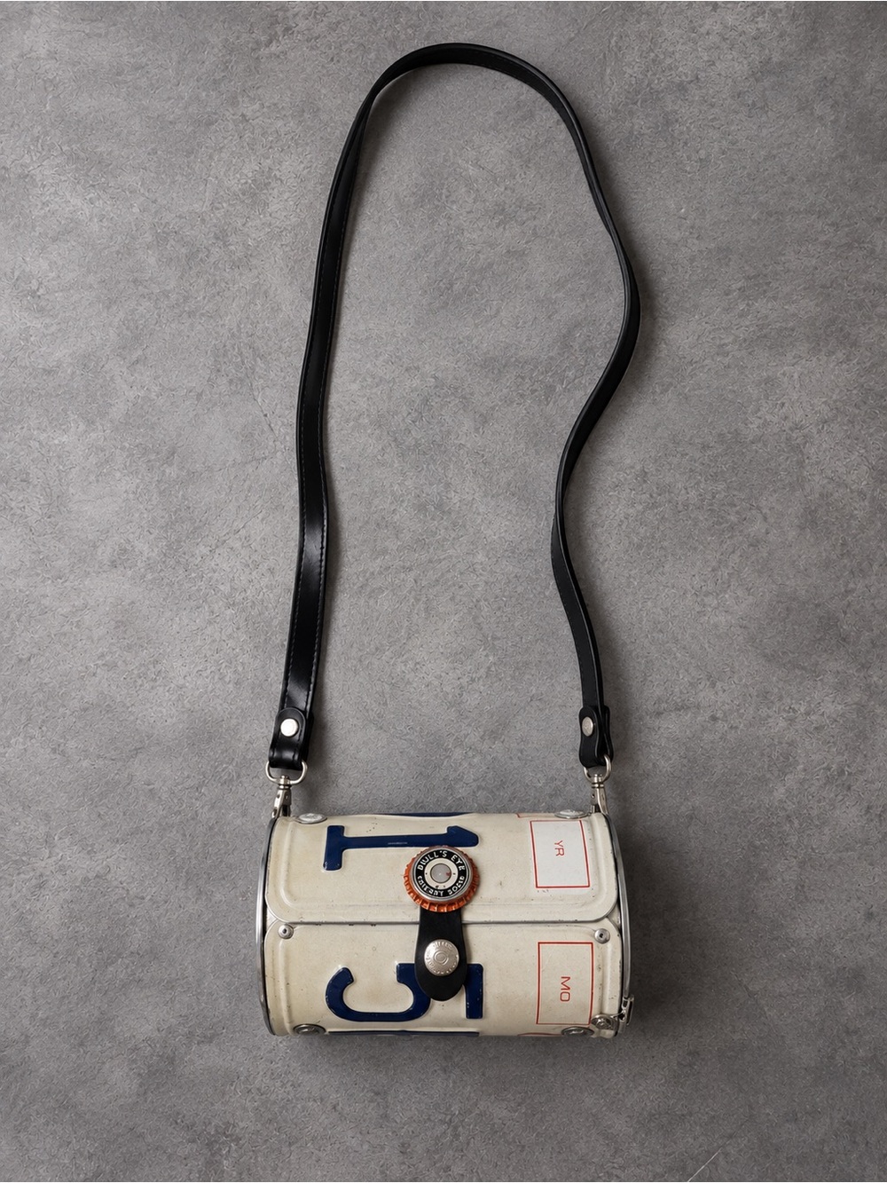 Vintage Littlearth California License Plate Convertible Crossbody Purse